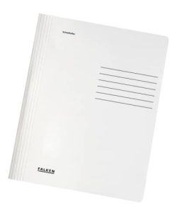 Schnellhefter – A4, kfm. und Amtsheftung, Manilakarton (RC), intensiv weiß