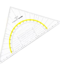 Geo-Dreieck® mit Griff, Plexiglas®, 225 mm
