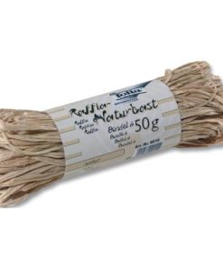 Naturbast Raffia – matt, natur, 50 g