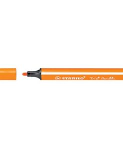 Gefederter Dreikant-Filzstift – Trio Scribbi – Einzelstift – orange