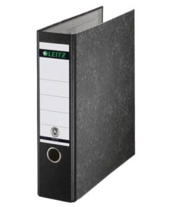 1070 Ordner Hartpappe – 80 mm, mit Griffloch, für Größe A4