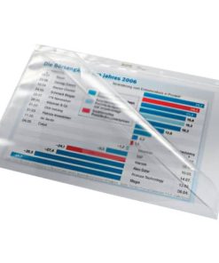 4744 Prospekthülle für OHP-Präsentation – glasklar, 0,08 mm, A4