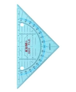 Geometrie-Dreieck – 16 cm, 4fach-Lochung, sortiert