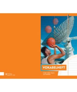 Vokabelheft – A4, 32 Blatt, 2 Trennlinie