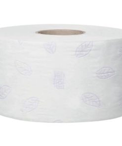 Toilettenpapier Mini-Jumbo für T2 System – 12 Rollen, 3-lagig, weiß