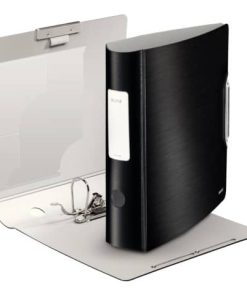 1108 Ordner Active Style A4 – 82 mm, satin schwarz