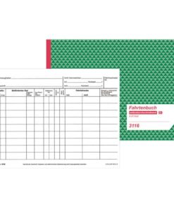 Fahrtenbuch für Lkw – SD, 2 x 25 Blatt, DIN A5 quer