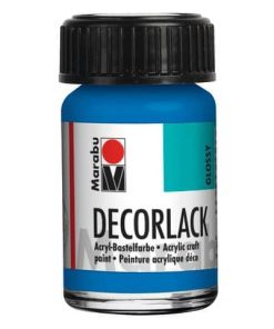 Decorlack Acryl – Azurblau 095, 15 ml