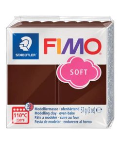 Modelliermasse FIMO® soft – 57 g, schoko