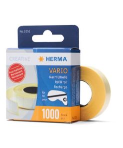 1051 Nachfüllrolle Vario – 1000 selbstklebende Klebestücke, fest haftend