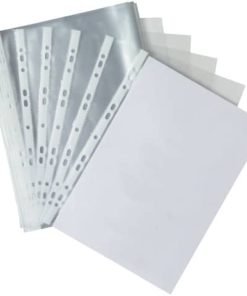 Prospekthüllen Standard – glasklar, 0,05 mm, A4, 100 Stück
