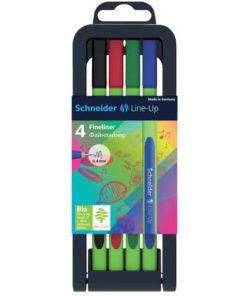 Fineliner Line-Up – 0,4 mm, 4 Stück, sortiert
