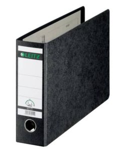 1074 Ordner Hartpappe – 77 mm, mit Griffloch, für Größe A4 quer