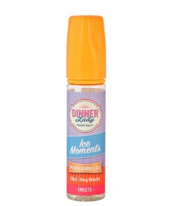 Dinner Lady | ICE MOMENTS | Peach Bubble Ice | 20ml Aroma | Fill Up