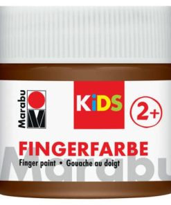Fingerfarbe Kids – 100 ml, braun