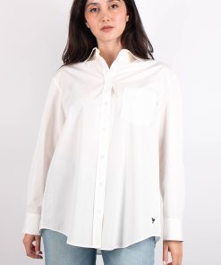 MaxMara WEEKEND Bluse ALETE Popeline creme 2425196012600