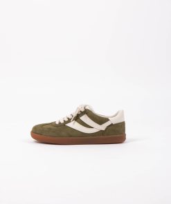 VINCE OASIS Leather Sneaker fern green/milk I8878L1300