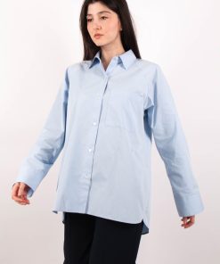 ELVINE NOELLE Hemdbluse light blue 331416