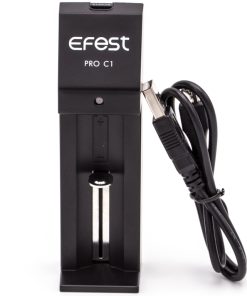 efest | Pro C1 | 1 X 18650 | Usb Schnellladegerät | Li Ion Akkus