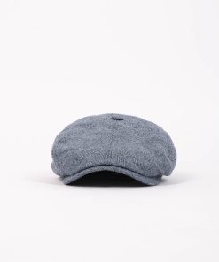 STETSON 6-Panel Cap Silk Blue Fishgrat 6642501