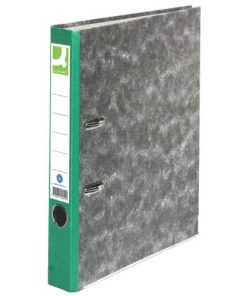 Wolkenmarmor-Ordner – A4, 50 mm, grün