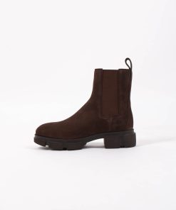 COPENHAGEN Stiefelette nabuc chocolatte CPH570