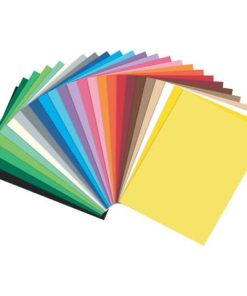 Fotokarton – A4, 25 Farben sortiert, 50 Blatt
