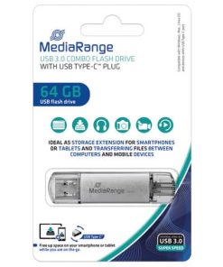 USB Stick 3.1 Kombo-Speicherstick, mit USB Type-C Stecker – 64 GB