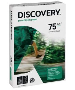 Kopierpapier Discovery – A4, holzfrei, 75g/qm, weiß, 2-fach gelocht, 500 Blatt