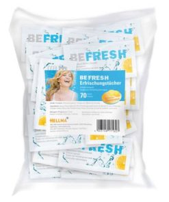 Erfrischungstücher BE FRESH – 70 Stück