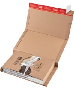 Klassische Versandverpackung zum Wickeln 302x215x80 mm (A4), braun