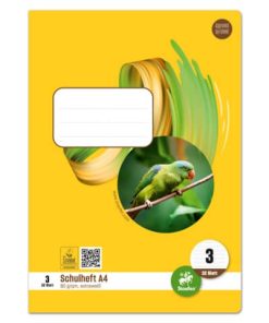 Heft LIN3 – A4 32 Blatt 80g/qm 9mm liniert