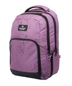 Schulrucksack College – purple splash