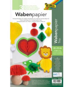 Wabenpapier – 20 x 33 cm, 3 Bögen