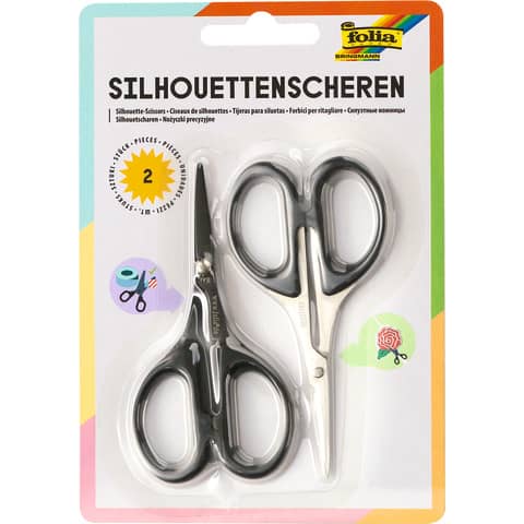 Silhouettenscheren – 10,5 cm, 2 Stück