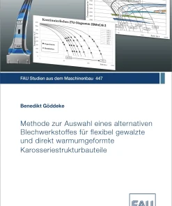 Methode zur Auswahl eines alternativen Blechwerkstoffes für flexibel gewalzte und direkt warmumgeformte Karosseriestrukturbauteile