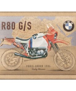 Blechschild BMW R80 G/S Paris Dakar