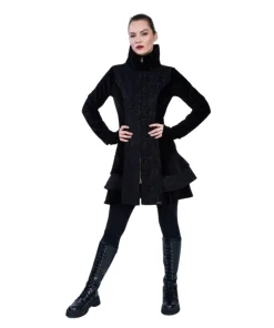 Kurzmantel „Medina“ Black