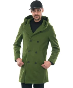 Mantel „Milad“ recycelte Wolle gefüttert