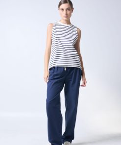 DANIELE FIESOLI Top Stripe blue 660 – DD 7315