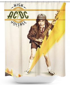 Duschvorhang AC/DC High Voltage