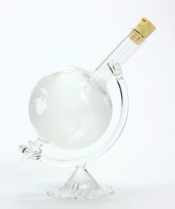 Globus 0,2l Füllmenge  Glas mundgeblasen