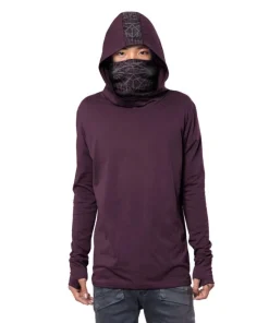 Longsleeve „Kusary“ Burgundy
