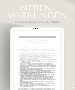 Nebenwirkung der Massage