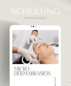 Schulung für die Microdermabrasion Behandlung