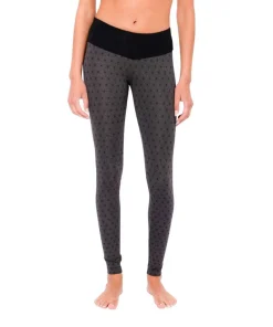 Leggings „Spectrum Asanoha“ Bambus – Grey