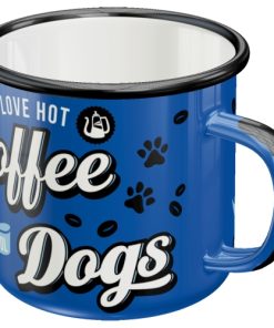 Tasse PfotenSchild Hot Coffee & Cool Dogs