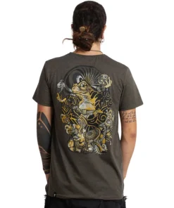 Shirt „Jinro“ – Olive acid wash