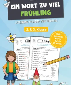 Leseübung Frühling: Ein Wort zu viel [Digital]