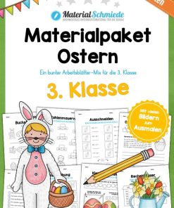 Materialpaket Ostern: 3. Klasse (25 Arbeitsblätter) [Digital]